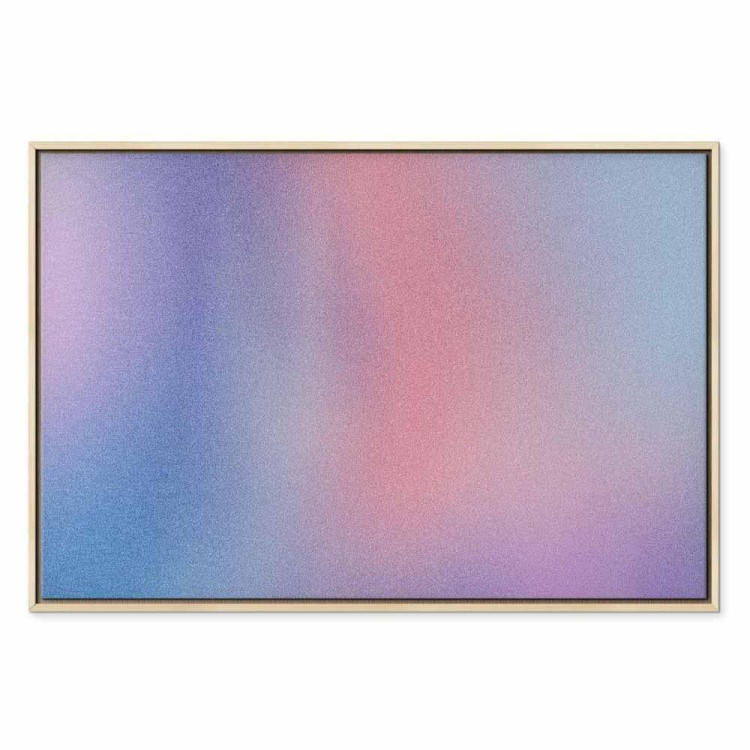 Obraz - Tęczowy gradient - delikatny wielokolorowy gradient przypominający mgłę