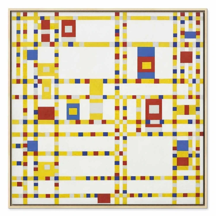Obraz - Piet Mondrian – Broadway Boogie Woogie