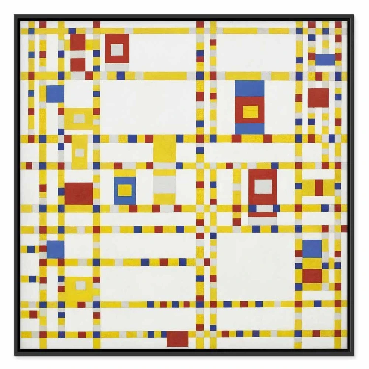 Obraz - Piet Mondrian – Broadway Boogie Woogie