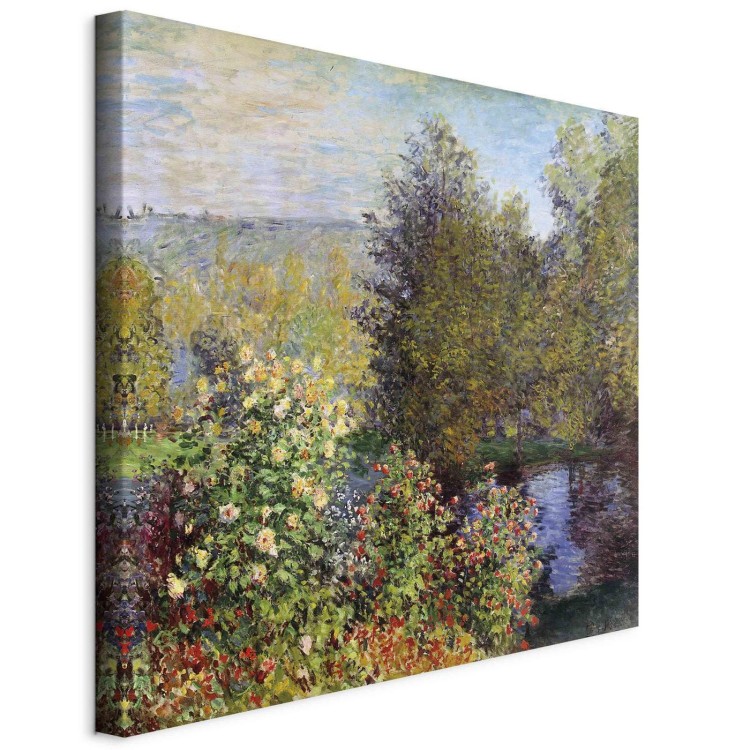 Obraz - Claude Monet – Kącik ogrodowy w Montgeron