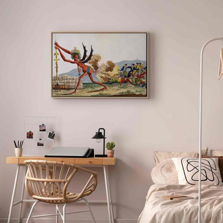 Obraz - Jacques-Louis David – Karykatura rządu angielskiego