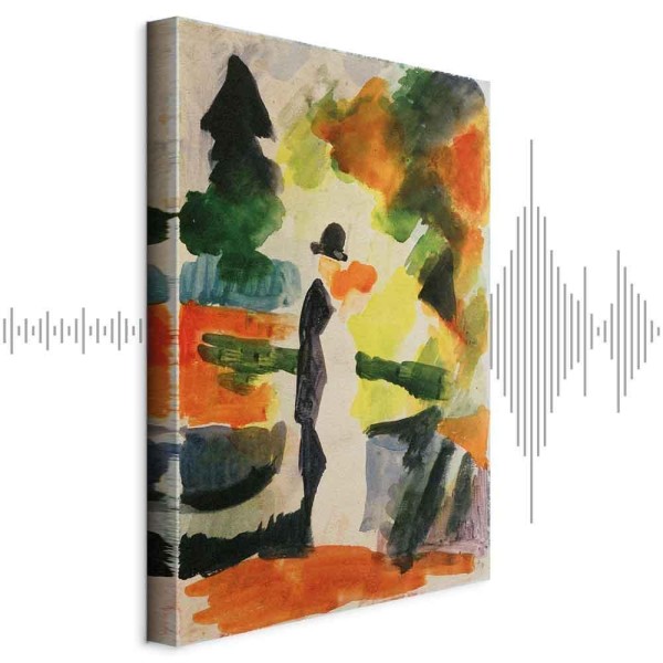 Obraz - August Macke – Para w parku