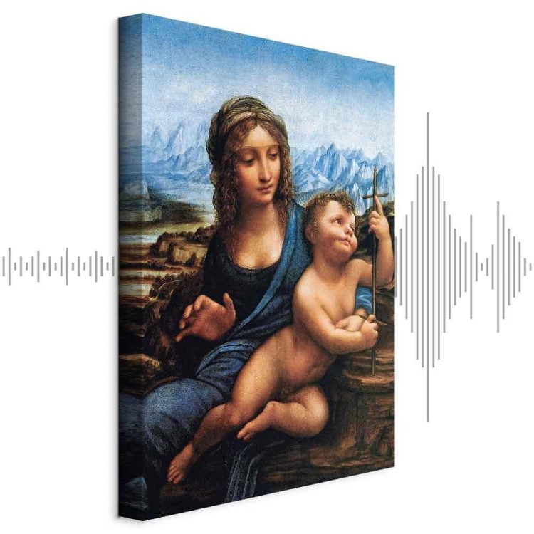 Obraz - Leonardo da Vinci – Madonna z kądzielą