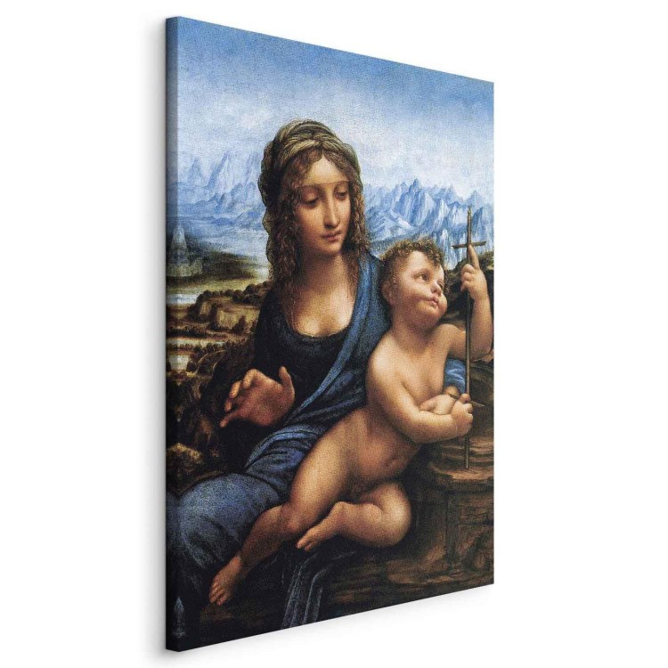 Obraz - Leonardo da Vinci – Madonna z kądzielą