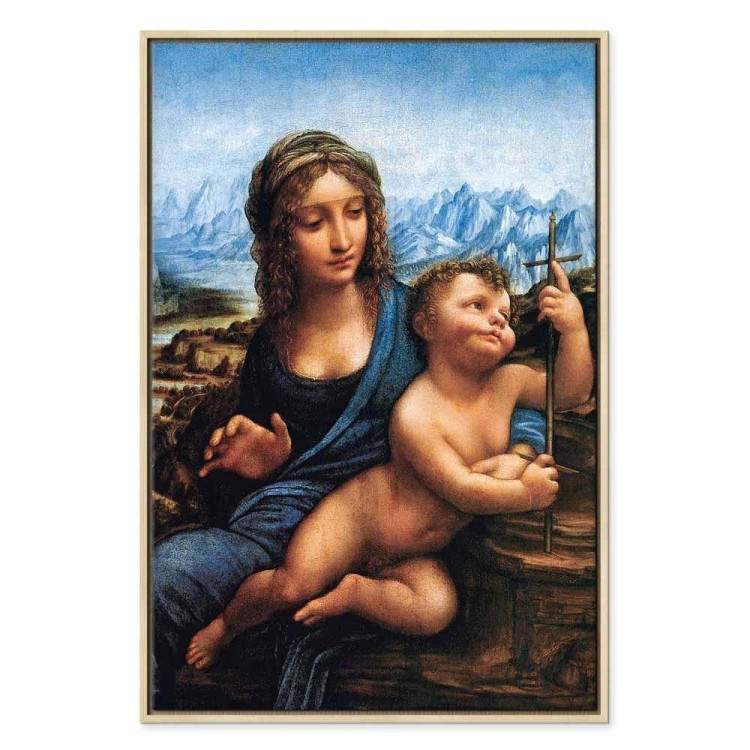 Obraz - Leonardo da Vinci – Madonna z kądzielą