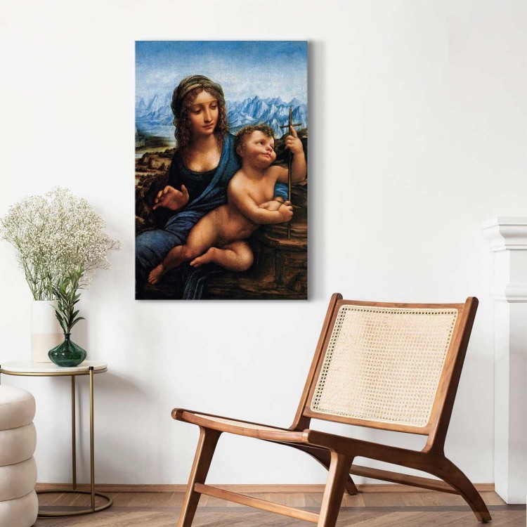 Obraz - Leonardo da Vinci – Madonna z kądzielą