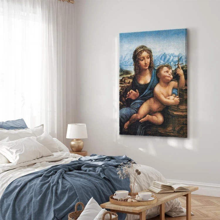 Obraz - Leonardo da Vinci – Madonna z kądzielą