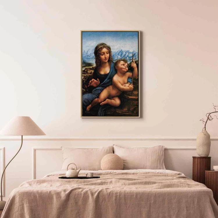 Obraz - Leonardo da Vinci – Madonna z kądzielą
