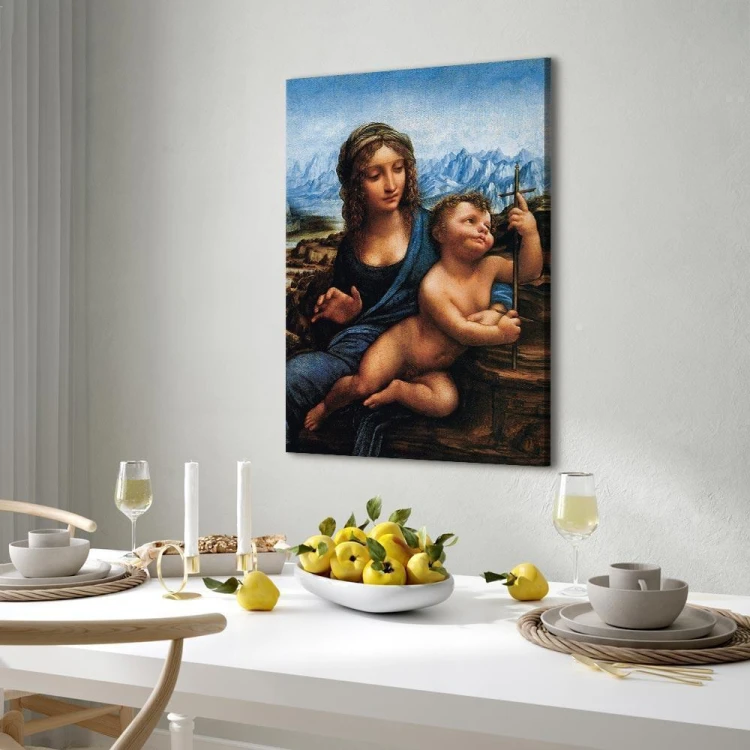 Obraz - Leonardo da Vinci – Madonna z kądzielą