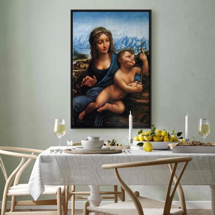 Obraz - Leonardo da Vinci – Madonna z kądzielą