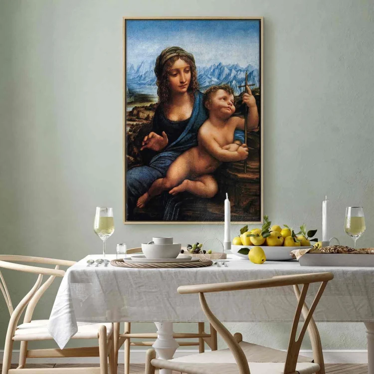 Obraz - Leonardo da Vinci – Madonna z kądzielą