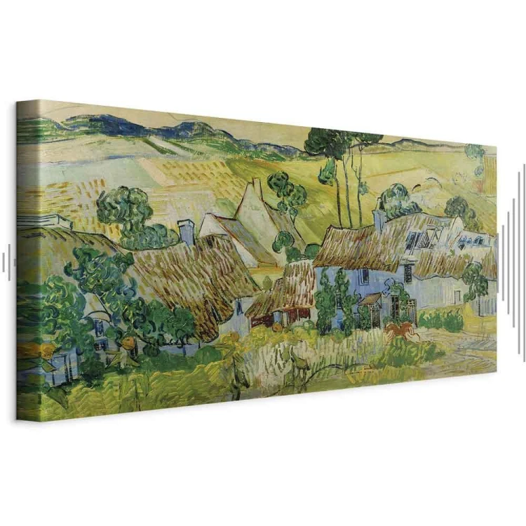 Obraz - Vincent Van Gogh – Farms near Auvers
