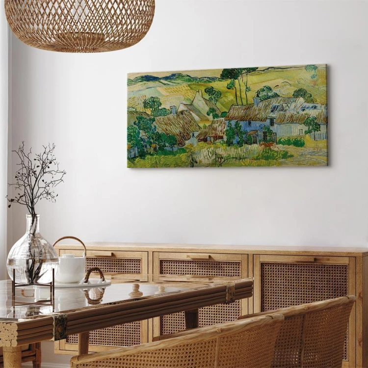 Obraz - Vincent Van Gogh – Farms near Auvers