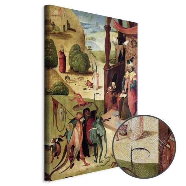 Obraz - Hieronim Bosch – Święty Jakub i czarnoksiężnik