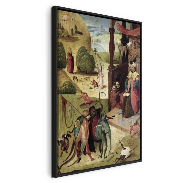 Obraz - Hieronim Bosch – Święty Jakub i czarnoksiężnik