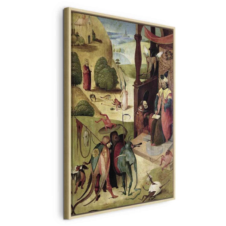 Obraz - Hieronim Bosch – Święty Jakub i czarnoksiężnik