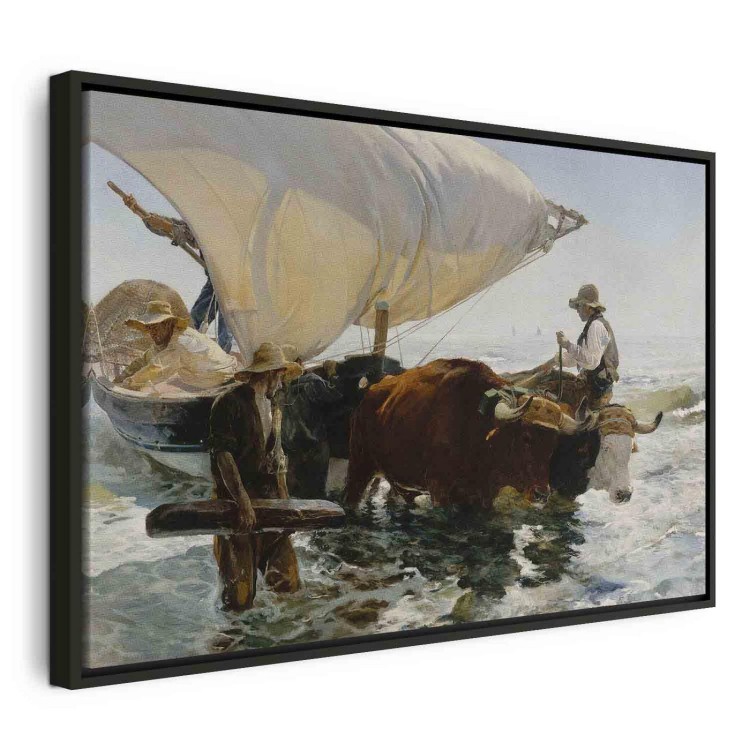 Obraz - Joaquín Sorolla y Bastida – Powrót z połowu