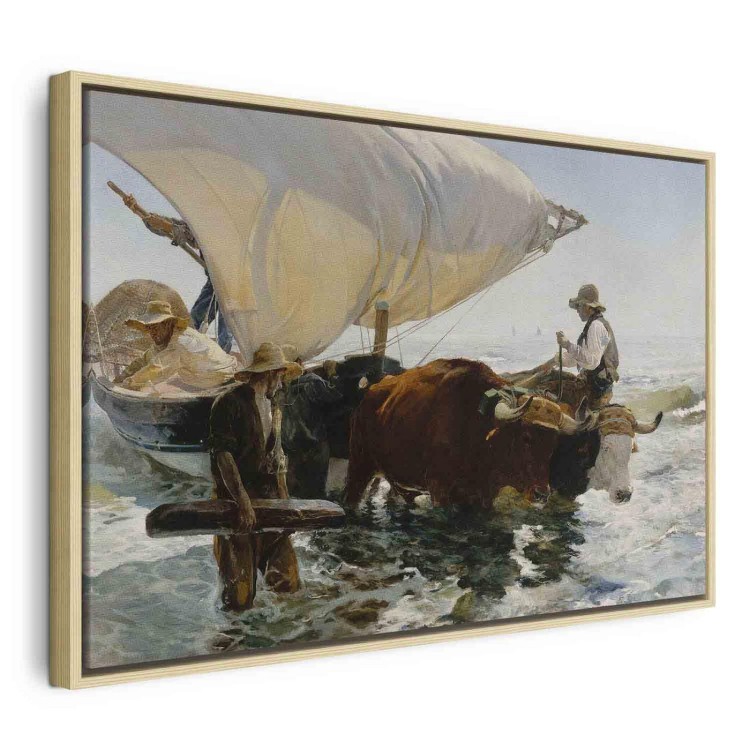 Obraz - Joaquín Sorolla y Bastida – Powrót z połowu