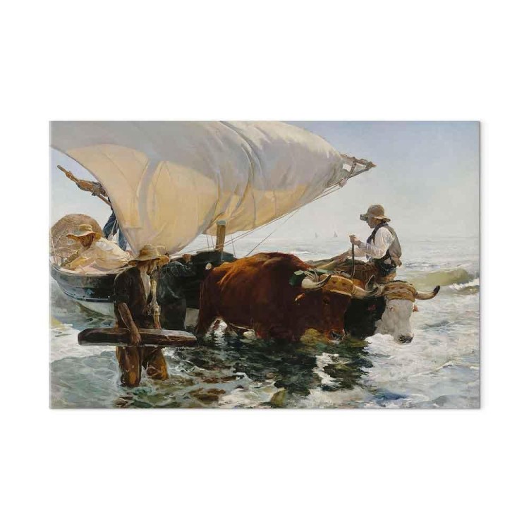 Obraz - Joaquín Sorolla y Bastida – Powrót z połowu