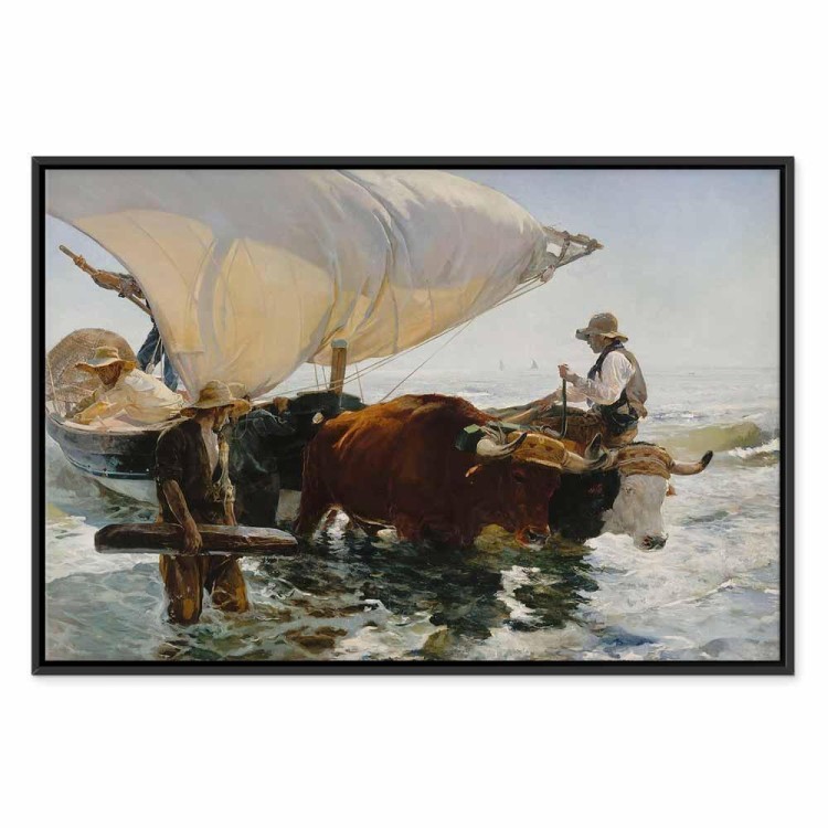 Obraz - Joaquín Sorolla y Bastida – Powrót z połowu