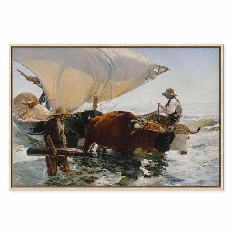 Obraz - Joaquín Sorolla y Bastida – Powrót z połowu