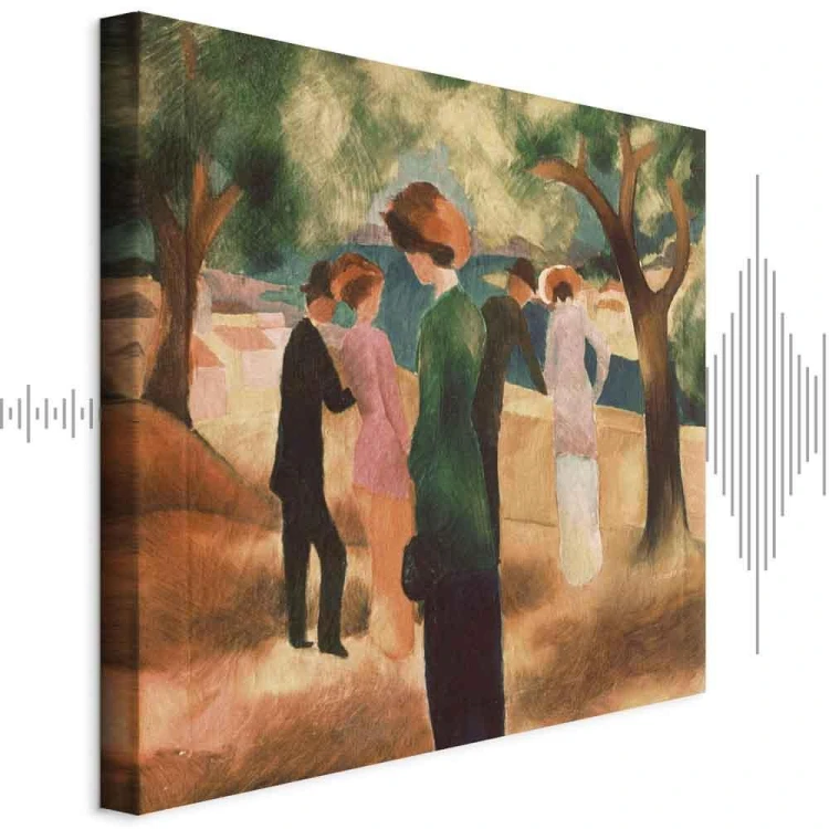 Obraz - August Macke – Kobieta w zielonym żakiecie