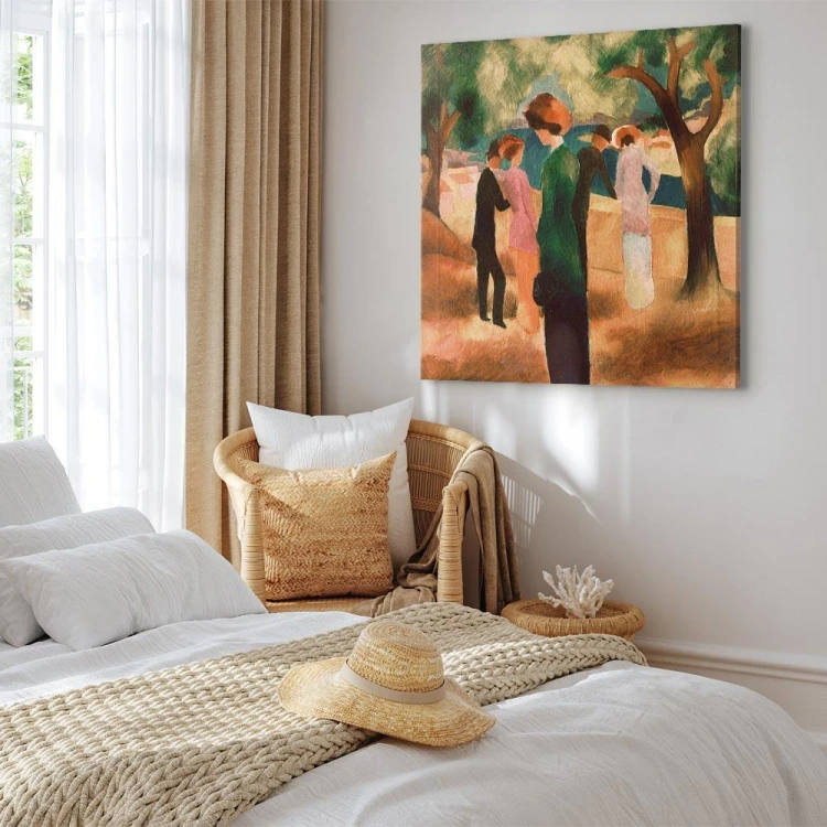 Obraz - August Macke – Kobieta w zielonym żakiecie