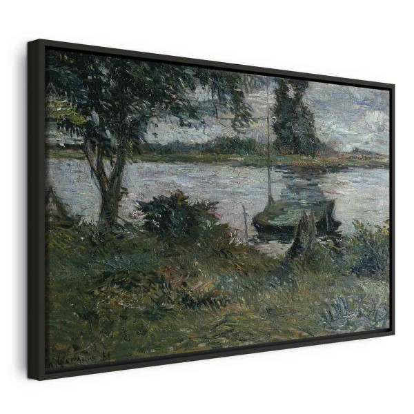 Obraz - Paul Gauguin – Flußufer