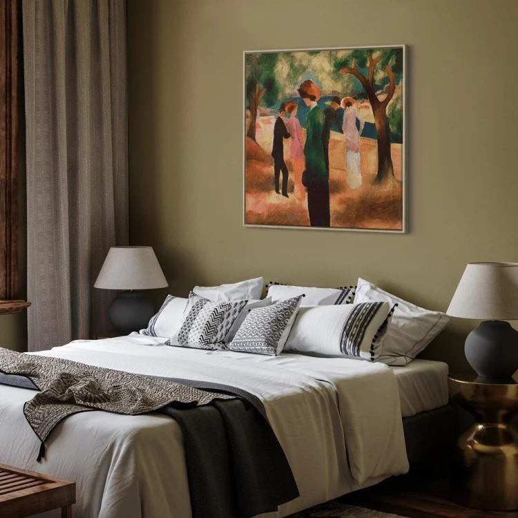 Obraz - August Macke – Kobieta w zielonym żakiecie