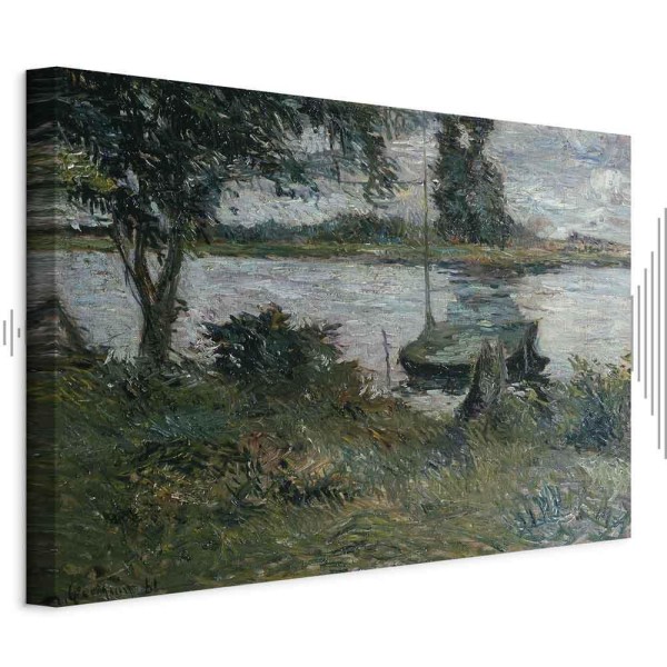 Obraz - Paul Gauguin – Flußufer