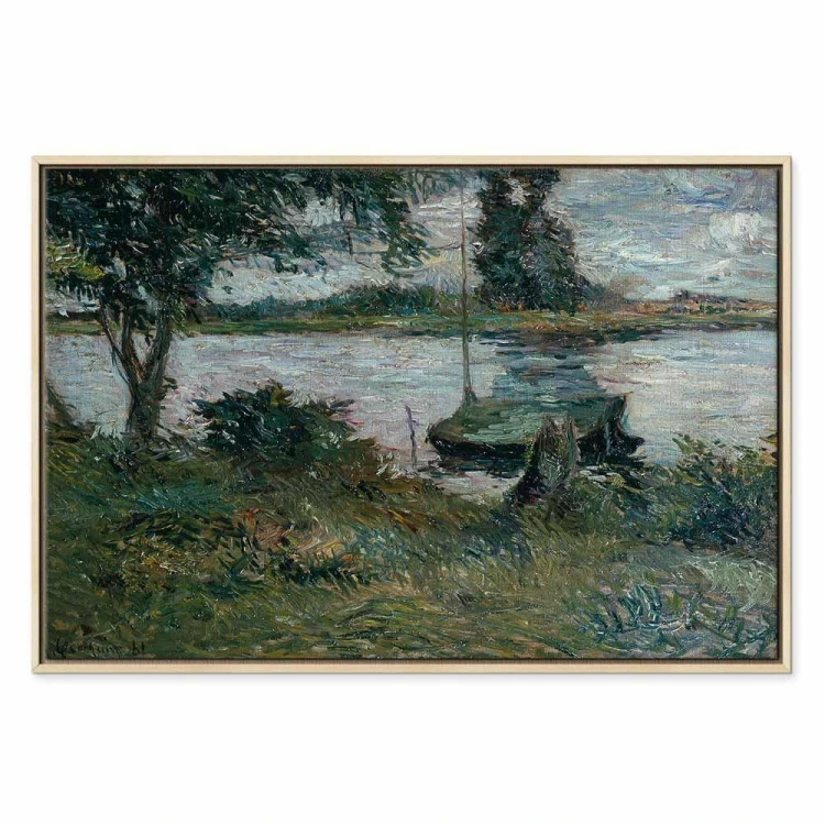 Obraz - Paul Gauguin – Flußufer