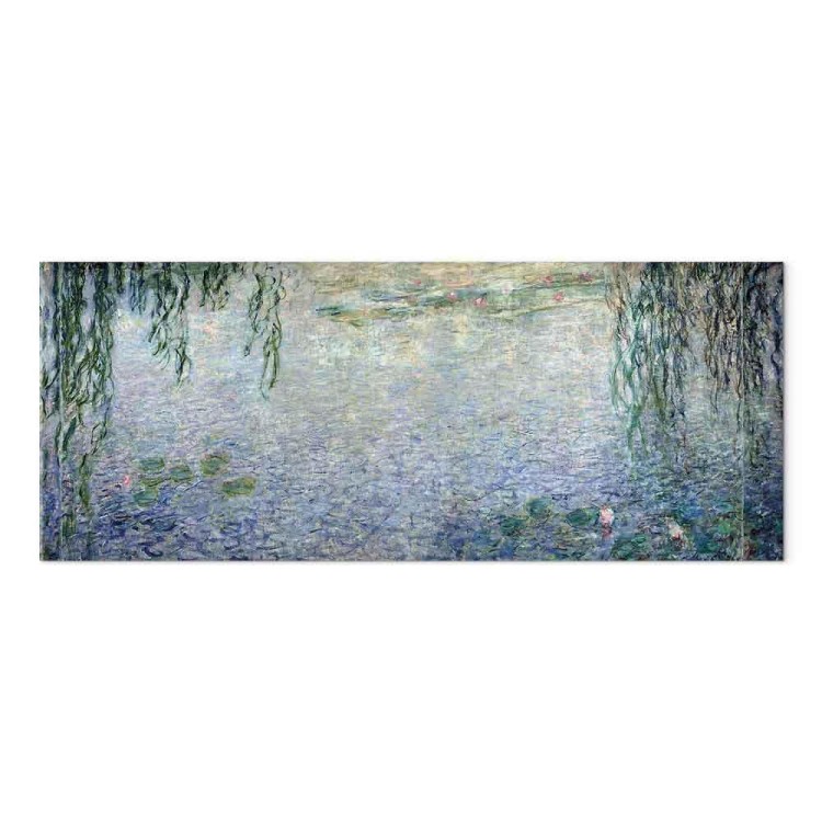 Obraz - Claude Monet – Nenufary (lilie wodne): dwie wierzby płaczące