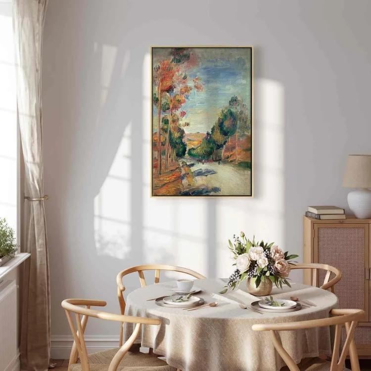 Obraz - Pierre-Auguste Renoir – Krajobraz Essoyes