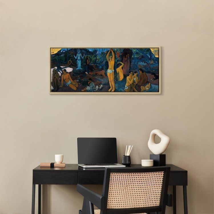 Obraz - Paul Gauguin – Skąd przyszliśmy? Kim jesteśmy? Dokąd idziemy?