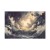 Obraz - Epicka gra światła: Słońce walczące o dominację nad chmurami