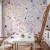 Fototapeta - Lastriko w stylu confetti fioletowo-różowy kolorowy wzór