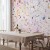 Fototapeta - Lastriko w stylu confetti fioletowo-różowy kolorowy wzór
