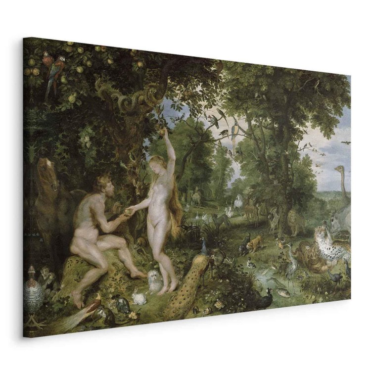Obraz - Peter Paul Rubens – Ogród Eden z Upadkiem człowieka
