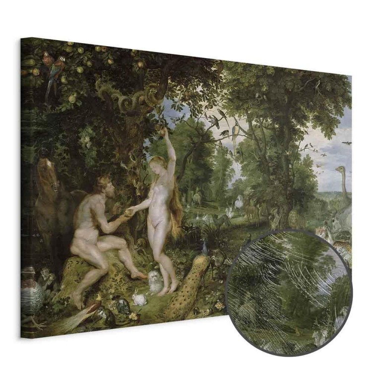 Obraz - Peter Paul Rubens – Ogród Eden z Upadkiem człowieka