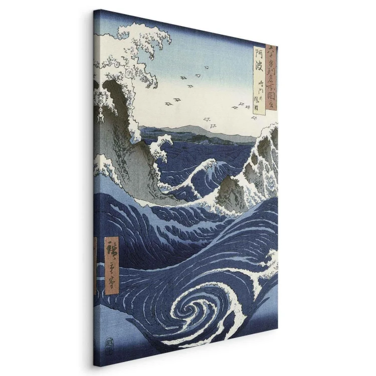 Obraz - Utagawa Hiroshige – Widok na wiry Naruto w Awa