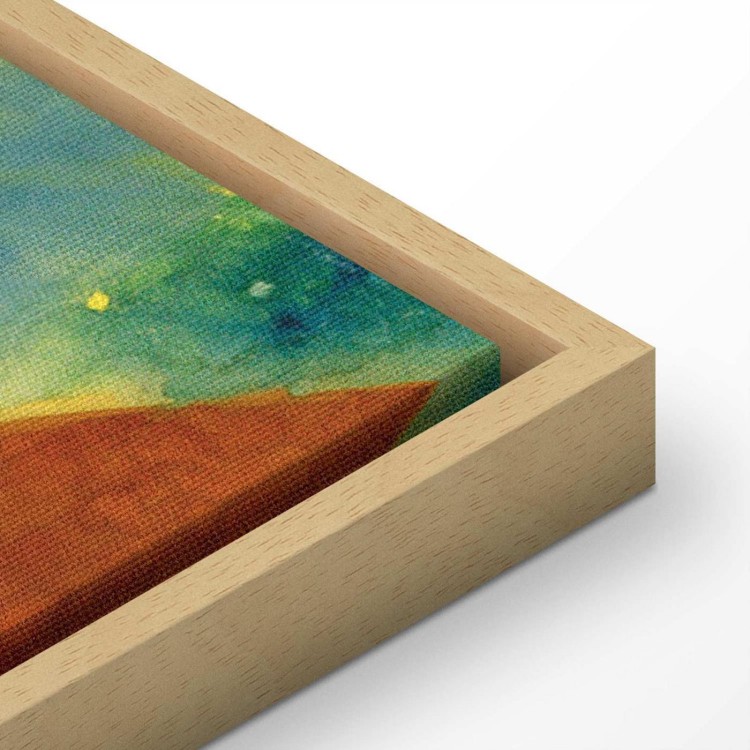 Obraz - August Macke – Kobieta w żółtym płaszczu