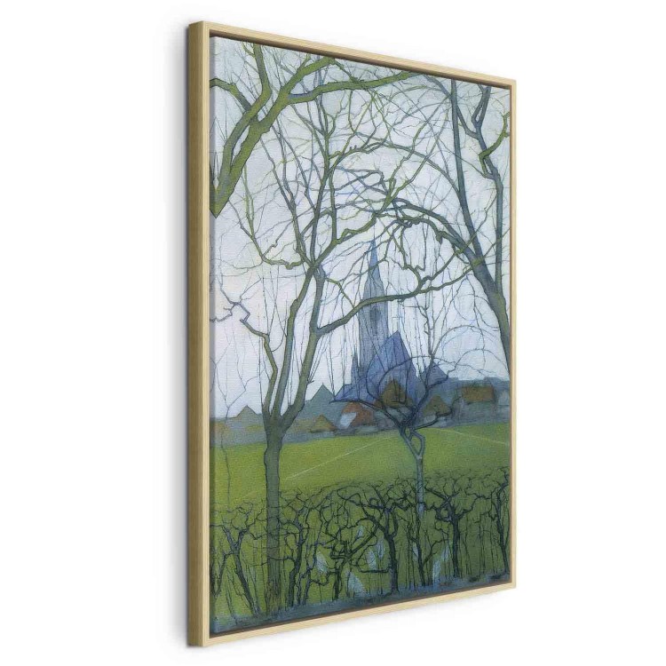 Obraz - Piet Mondrian – Kościół Św Jakuba