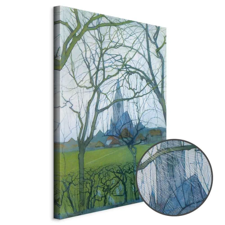 Obraz - Piet Mondrian – Kościół Św Jakuba