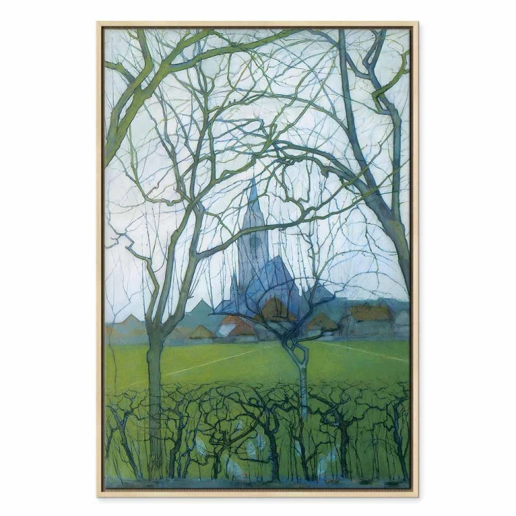 Obraz - Piet Mondrian – Kościół Św Jakuba