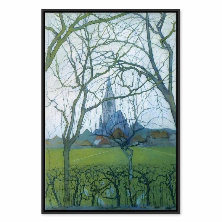 Obraz - Piet Mondrian – Kościół Św Jakuba