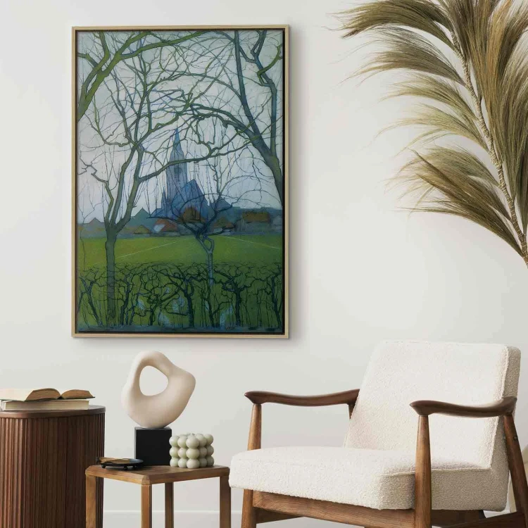 Obraz - Piet Mondrian – Kościół Św Jakuba