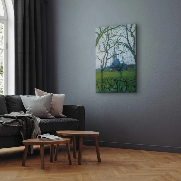 Obraz - Piet Mondrian – Kościół Św Jakuba