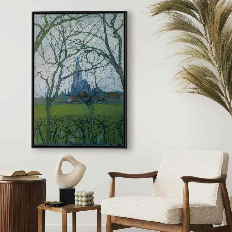 Obraz - Piet Mondrian – Kościół Św Jakuba