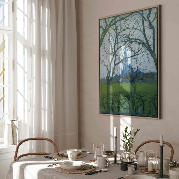 Obraz - Piet Mondrian – Kościół Św Jakuba