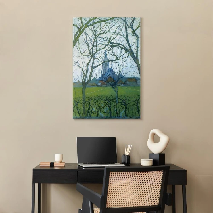 Obraz - Piet Mondrian – Kościół Św Jakuba